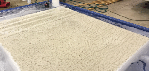 Picture of Area Rug Cleaning soaking in Rochester Hills, MI 48309